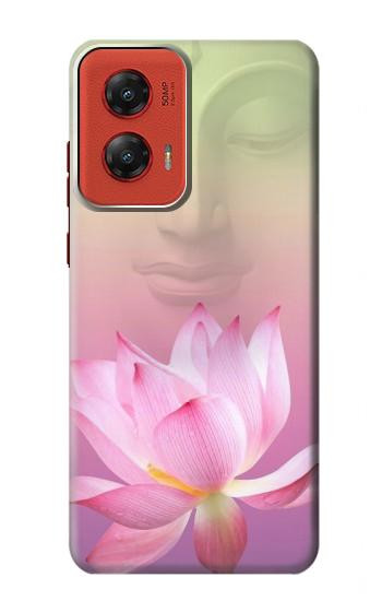 W3511 Lotus flower Buddhism Case Cover Custodia e Flip Case per Motorola Moto G Stylus 5G (2024)