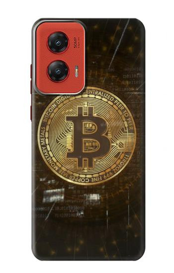 W3798 Cryptocurrency Bitcoin Case Cover Custodia e Flip Case per Motorola Moto G Stylus 5G (2024)
