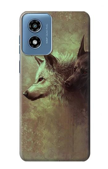 W0931 White Black Wolf Case Cover Custodia e Flip Case per Motorola Moto G Play 4G (2024) W0931 White Black Wolf Case Cover Custodia e Flip Case per Motorola Moto G Play 4G (2024)