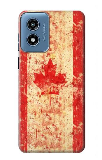 W1603 Canada Flag Old Vintage Case Cover Custodia e Flip Case per Motorola Moto G Play 4G (2024) W1603 Canada Flag Old Vintage Case Cover Custodia e Flip Case per Motorola Moto G Play 4G (2024)
