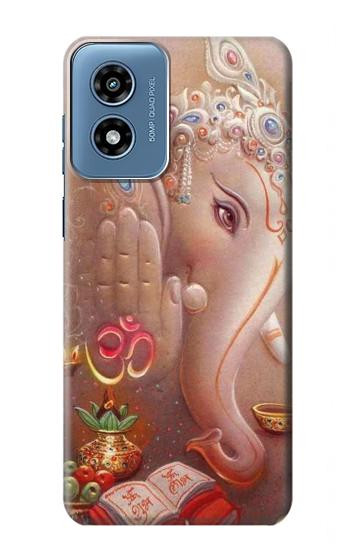 W2678 Hindu God Ganesha Lord of Success Case Cover Custodia e Flip Case per Motorola Moto G Play 4G (2024)