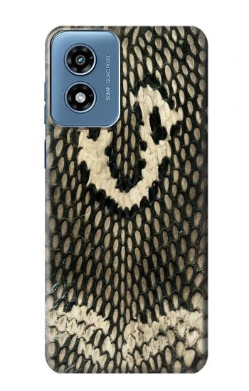 W2711 King Cobra Snake Skin Graphic Printed Case Cover Custodia e Flip Case per Motorola Moto G Play 4G (2024)