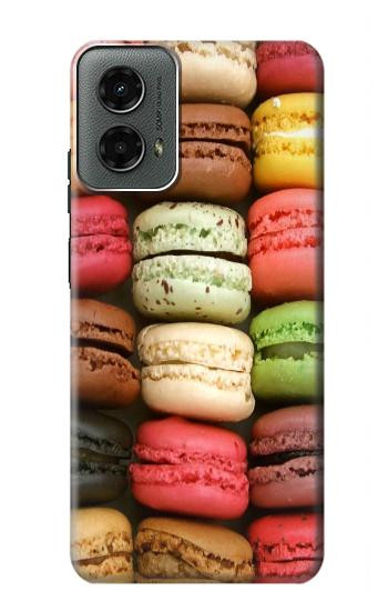 W0080 Macarons Case Cover Custodia e Flip Case per Motorola Moto G 5G (2024)