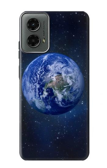 W3430 Blue Planet Case Cover Custodia e Flip Case per Motorola Moto G 5G (2024)