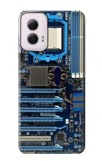 W3163 Computer Motherboard Case Cover Custodia e Flip Case per Motorola Moto G Power 5G (2024)