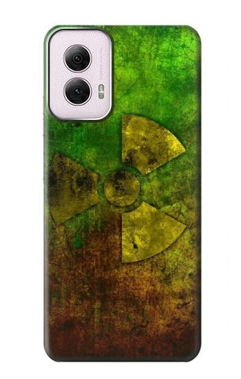 W3202 Radioactive Nuclear Hazard Symbol Case Cover Custodia e Flip Case per Motorola Moto G Power 5G (2024)