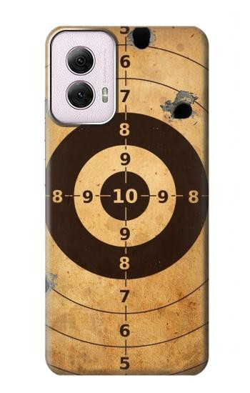 W3894 Paper Gun Shooting Target Case Cover Custodia e Flip Case per Motorola Moto G Power 5G (2024)
