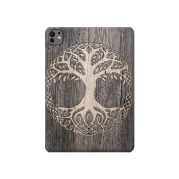 W3591 Viking Tree of Life Symbol Tablet Case Cover Custodia per iPad Pro 11 (2024)