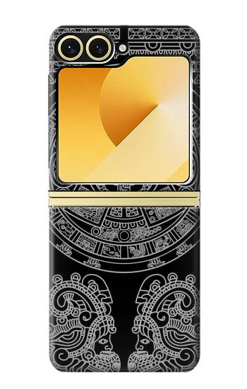 W1838 Mayan Pattern Case Cover Custodia e Flip Case per Samsung Galaxy Z Flip 6