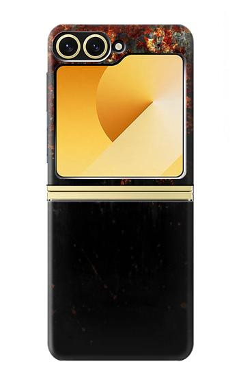 W3071 Rusted Metal Texture Graphic Case Cover Custodia e Flip Case per Samsung Galaxy Z Flip 6