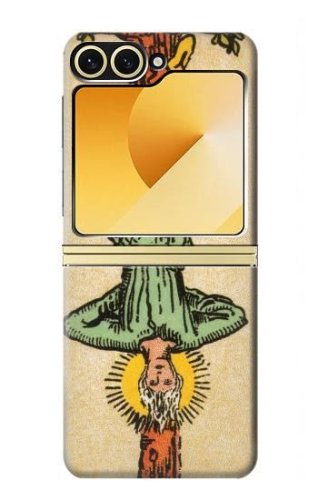 W3377 Tarot Card Hanged Man Case Cover Custodia e Flip Case per Samsung Galaxy Z Flip 6