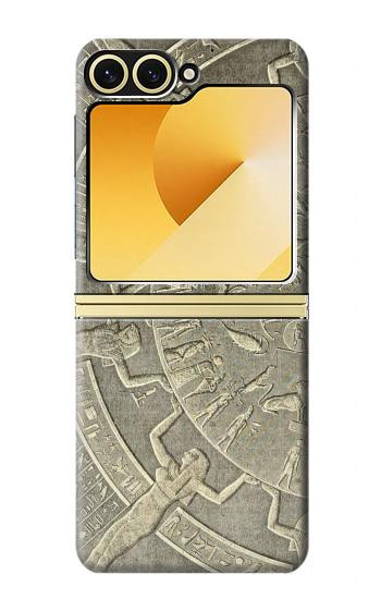W3396 Dendera Zodiac Ancient Egypt Case Cover Custodia e Flip Case per Samsung Galaxy Z Flip 6