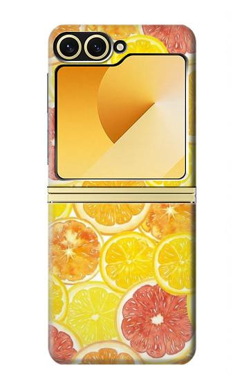 W3408 Lemon Case Cover Custodia e Flip Case per Samsung Galaxy Z Flip 6