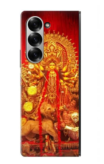 W1030 Hindu God Durga Puja Case Cover Custodia e Flip Case per Samsung Galaxy Z Fold 6