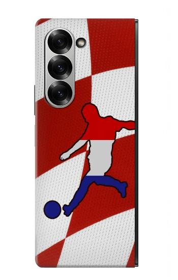 W2993 Croatia Football Soccer Case Cover Custodia e Flip Case per Samsung Galaxy Z Fold 6