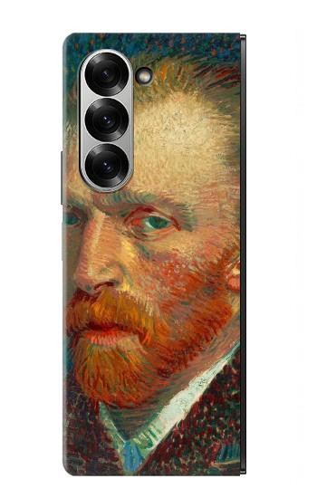 W3335 Vincent Van Gogh Self Portrait Case Cover Custodia e Flip Case per Samsung Galaxy Z Fold 6