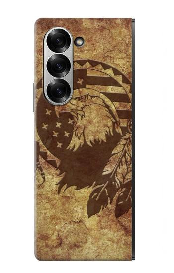 W3378 Native American Case Cover Custodia e Flip Case per Samsung Galaxy Z Fold 6