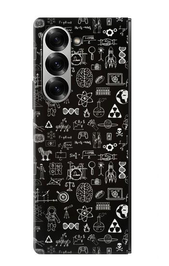 W3426 Blackboard Science Case Cover Custodia e Flip Case per Samsung Galaxy Z Fold 6