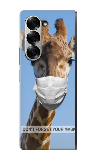 W3806 Funny Giraffe Case Cover Custodia e Flip Case per Samsung Galaxy Z Fold 6