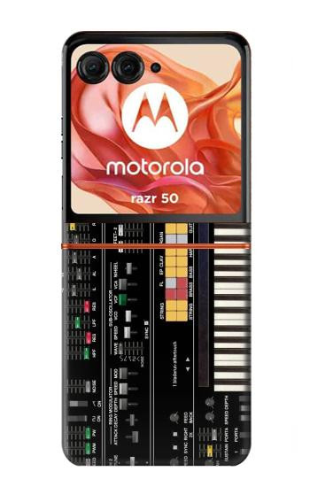 W0061 Synthesizer Case Cover Custodia e Flip Case per Motorola Razr 50 W0061 Synthesizer Case Cover Custodia e Flip Case per Motorola Razr 50