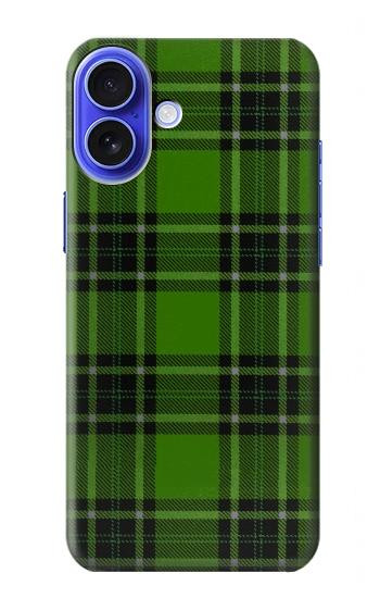 W2373 Tartan Green Pattern Case Cover Custodia e Flip Case per iPhone 16