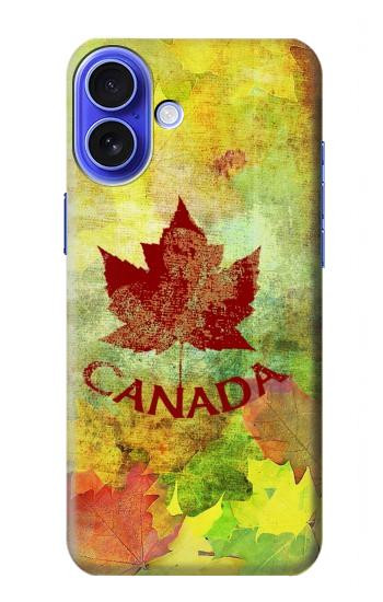 W2523 Canada Autumn Maple Leaf Case Cover Custodia e Flip Case per iPhone 16