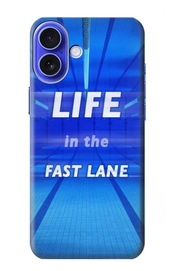 W3136 Life in the Fast Lane Swimming Pool Case Cover Custodia e Flip Case per iPhone 16