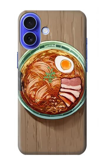 W3756 Ramen Noodles Case Cover Custodia e Flip Case per iPhone 16