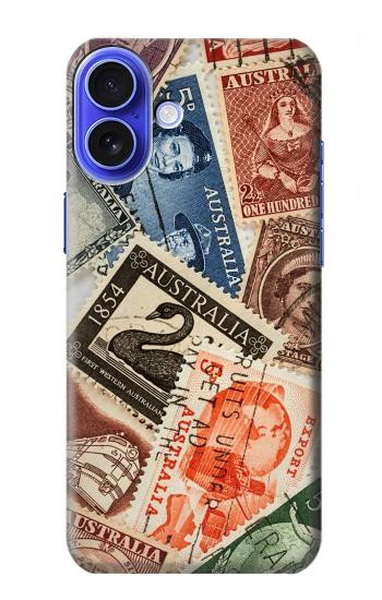 W3900 Stamps Case Cover Custodia e Flip Case per iPhone 16