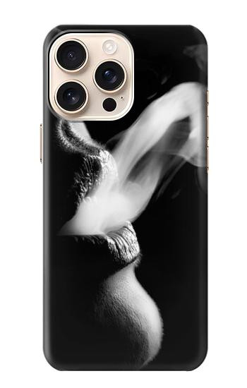 W0917 Sexy Lip Girl Smoking Case Cover Custodia e Flip Case per iPhone 16 pro