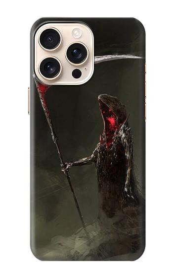W1319 Grim Reaper Death Scythe Case Cover Custodia e Flip Case per iPhone 16 pro