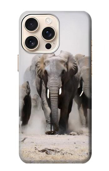 W3142 African Elephant Case Cover Custodia e Flip Case per iPhone 16 pro