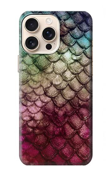 W3539 Mermaid Fish Scale Case Cover Custodia e Flip Case per iPhone 16 pro