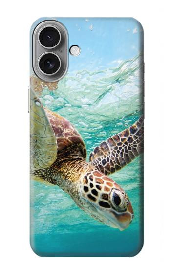 W1377 Ocean Sea Turtle Case Cover Custodia e Flip Case per iPhone 16 plus