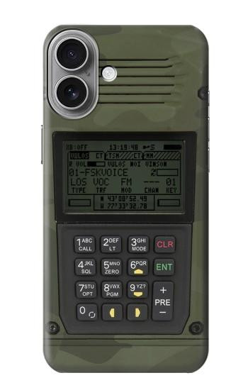 W3959 Military Radio Graphic Print Case Cover Custodia e Flip Case per iPhone 16 plus