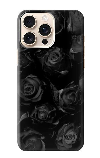 W3153 Black Roses Case Cover Custodia e Flip Case per iPhone 16 pro max