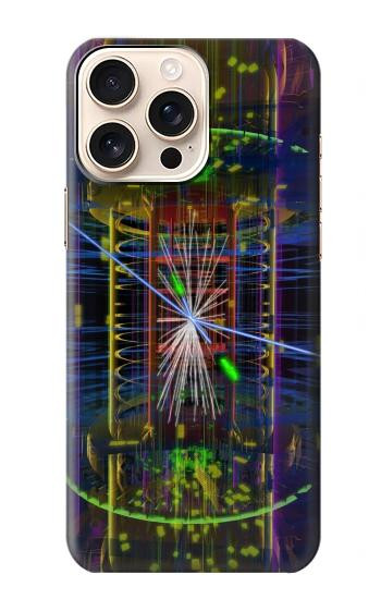 W3545 Quantum Particle Collision Case Cover Custodia e Flip Case per iPhone 16 pro max