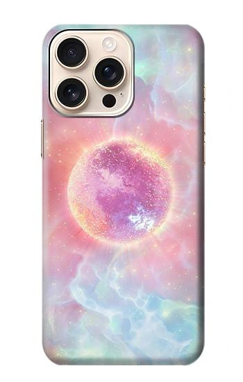 W3709 Pink Galaxy Case Cover Custodia e Flip Case per iPhone 16 pro max