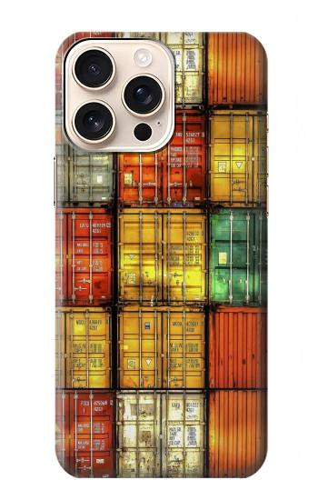 W3861 Colorful Container Block Case Cover Custodia e Flip Case per iPhone 16 pro max