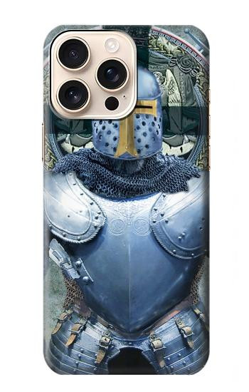 W3864 Medieval Templar Heavy Armor Knight Case Cover Custodia e Flip Case per iPhone 16 pro max