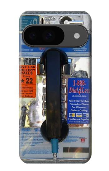 W0087 Payphone Case Cover Custodia e Flip Case per Google Pixel 9