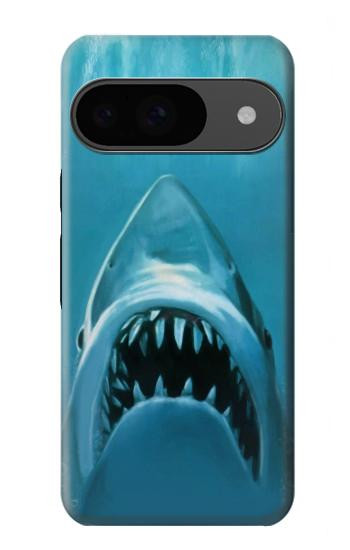 W0830 White Shark Case Cover Custodia e Flip Case per Google Pixel 9