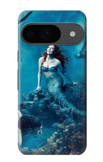 W0899 Mermaid Case Cover Custodia e Flip Case per Google Pixel 9