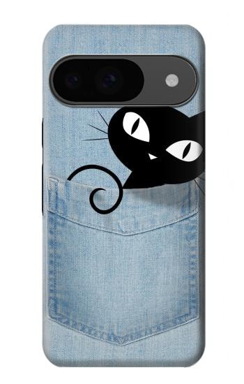 W2641 Pocket Black Cat Case Cover Custodia e Flip Case per Google Pixel 9