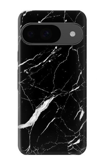 W2895 Black Marble Graphic Printed Case Cover Custodia e Flip Case per Google Pixel 9