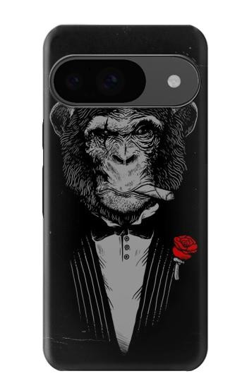 W3167 Funny Monkey God Father Case Cover Custodia e Flip Case per Google Pixel 9