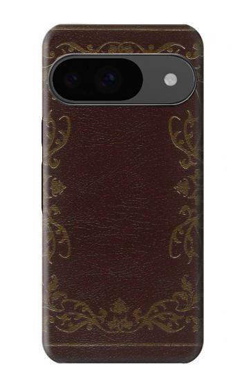 W3553 Vintage Book Cover Case Cover Custodia e Flip Case per Google Pixel 9