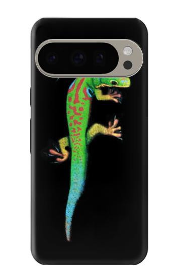 W0125 Green Madagascan Gecko Case Cover Custodia e Flip Case per Google Pixel 9 Pro