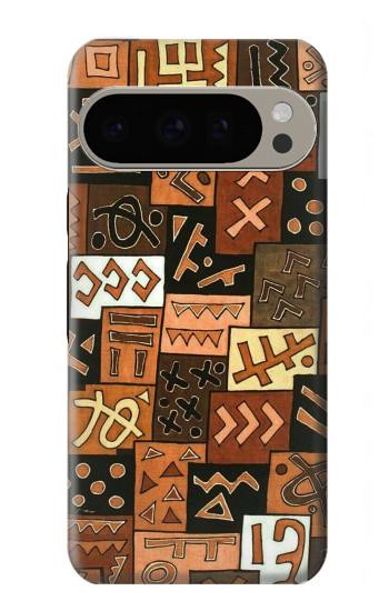 W3460 Mali Art Pattern Case Cover Custodia e Flip Case per Google Pixel 9 Pro