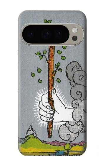 W3723 Tarot Card Age of Wands Case Cover Custodia e Flip Case per Google Pixel 9 Pro
